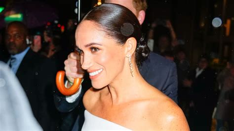 markle nude|Meghan Markle surprises in shoulder